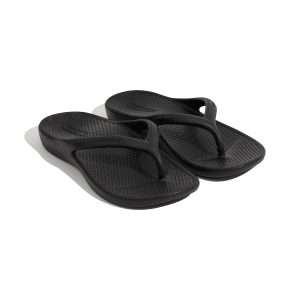 Archline Rebound Thongs - Black