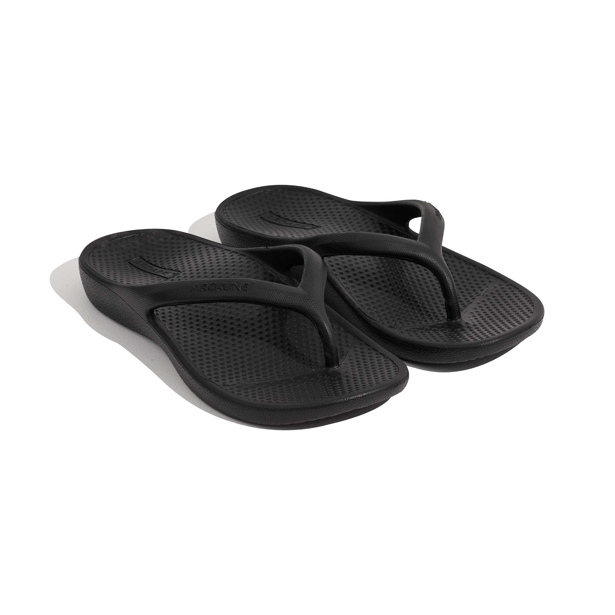 Archline Rebound Thongs - Black