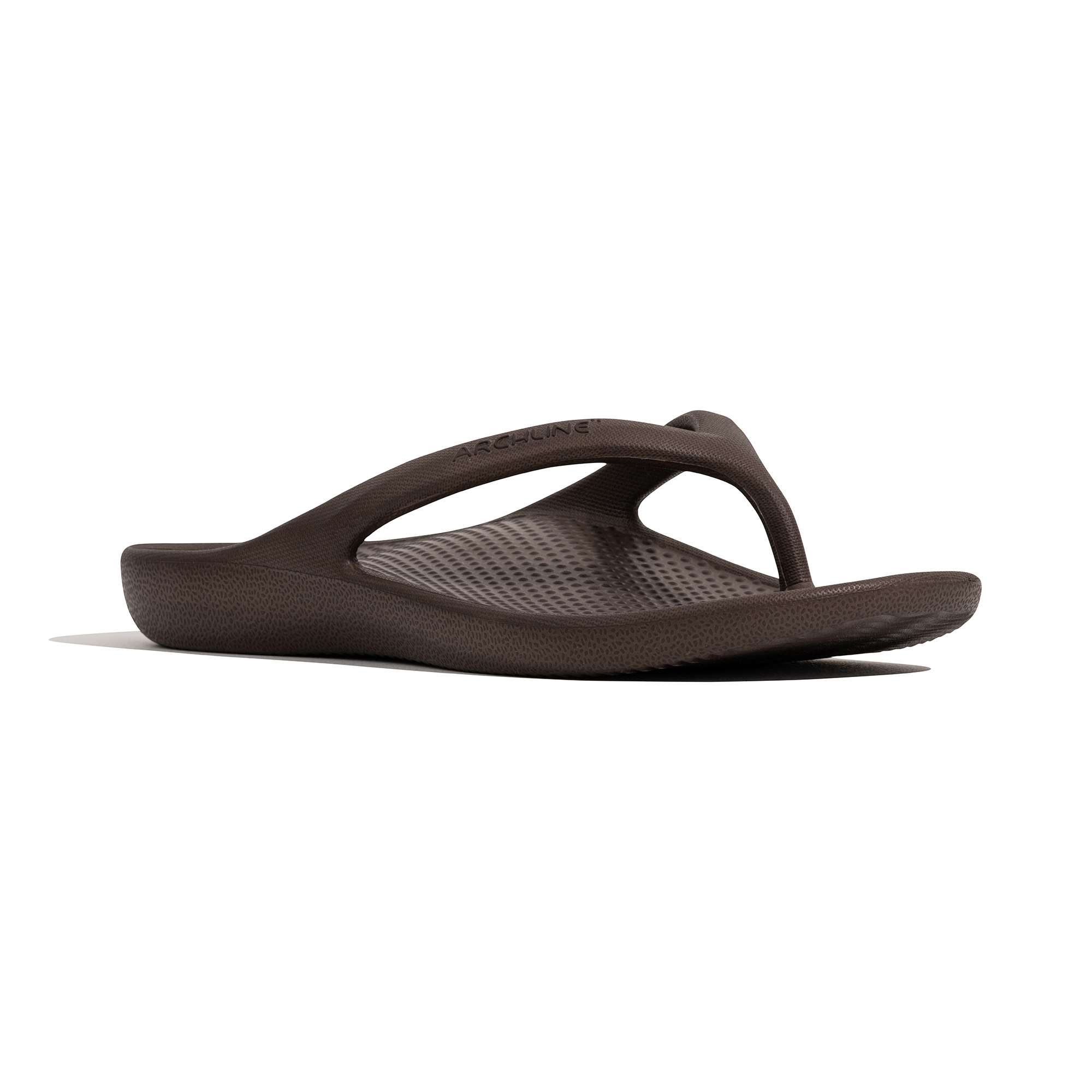 Archline Rebound Thongs - Brown - Image 3