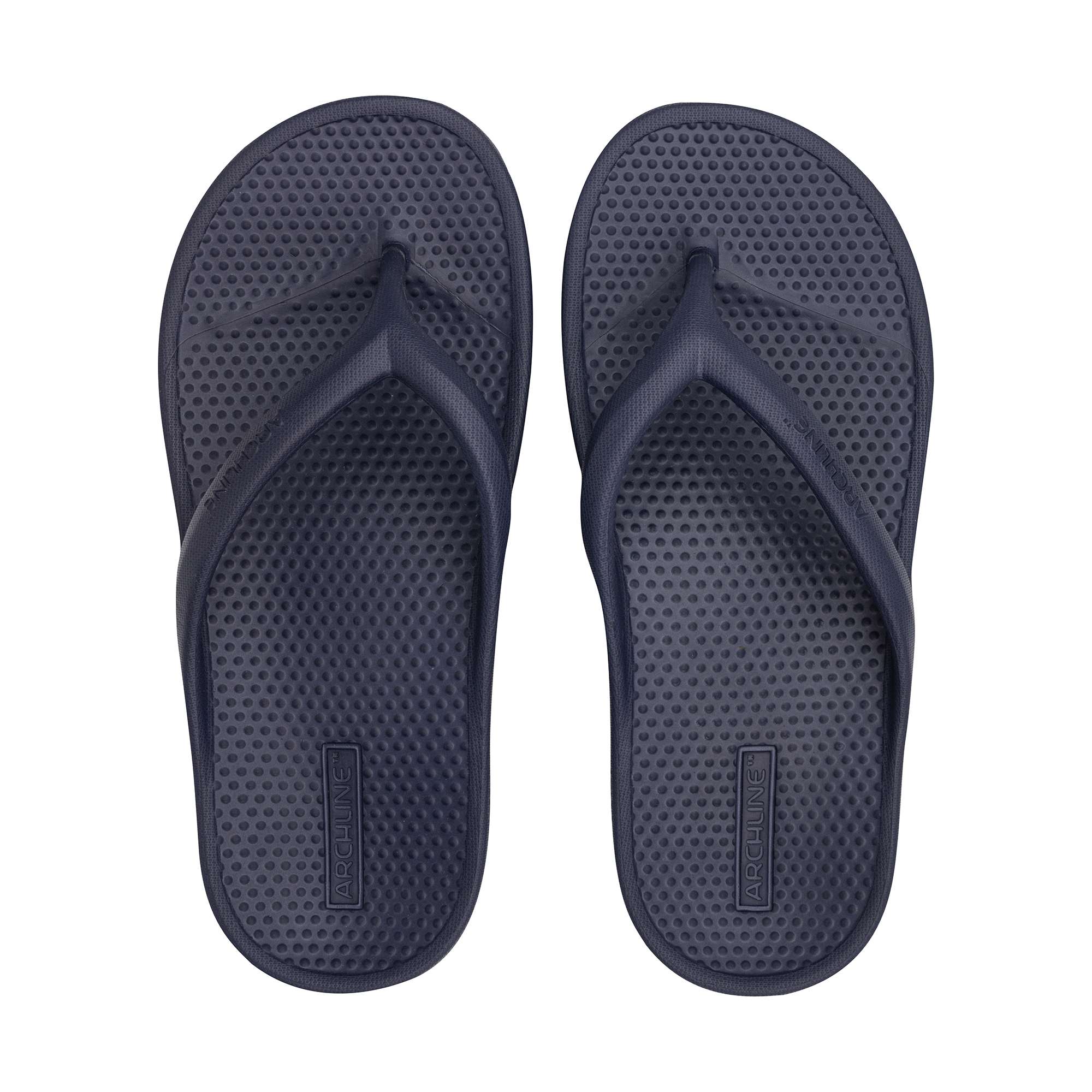 Archline Rebound Thongs - Navy - Image 2