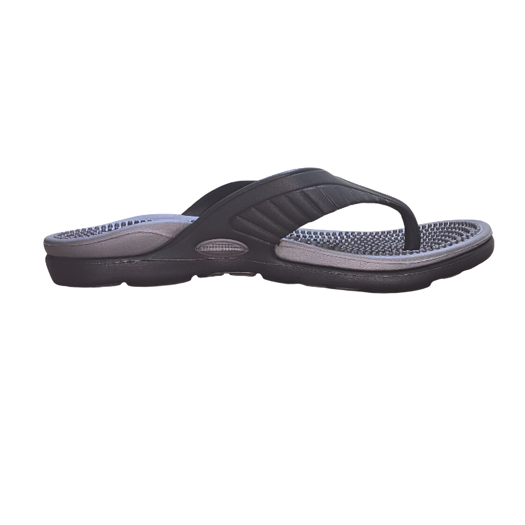 LifeBalance Massage Sandals Graphite/Black - Image 3