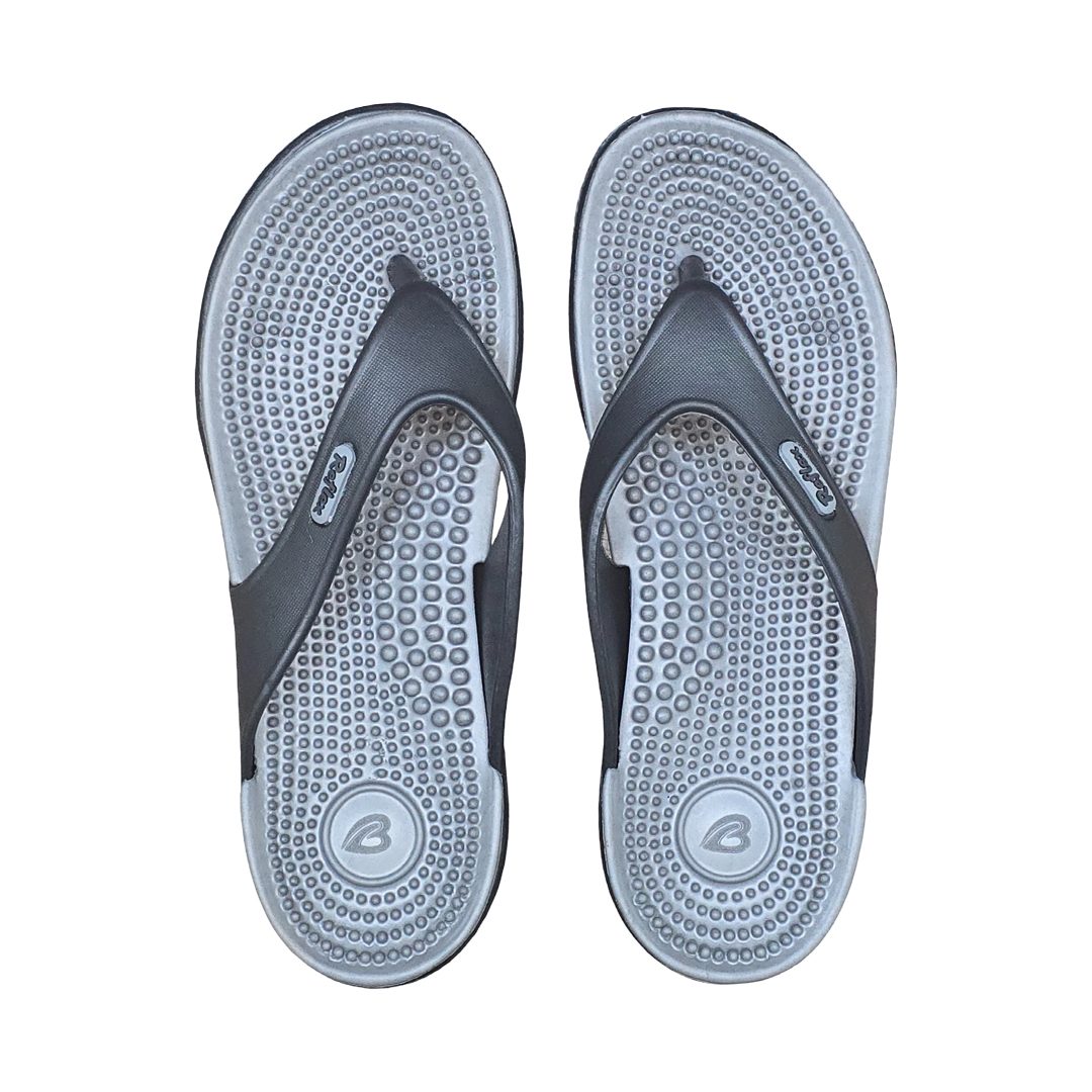LifeBalance Massage Sandals Grey/Black