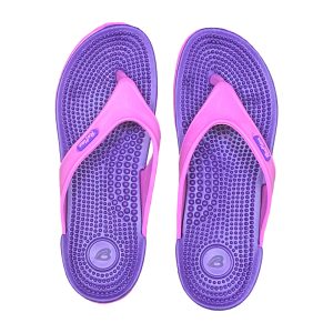 LifeBalance Massage Sandals Purple/Pink