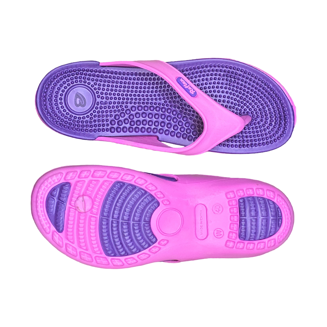 LifeBalance Massage Sandals Purple/Pink - Image 2