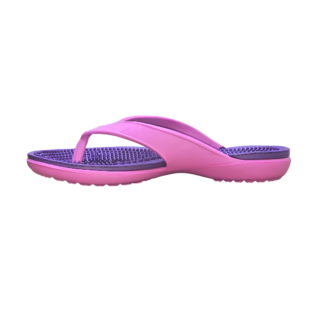 LifeBalance Massage Sandals Purple/Pink - Image 3