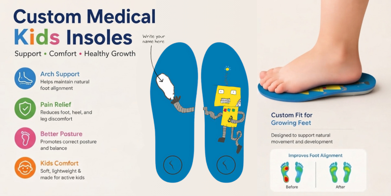 Custom Medical Kids Insoles